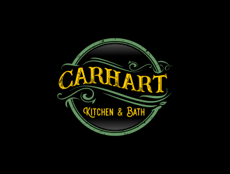 Carhart Kitchen & Bath logo design by ekitessar