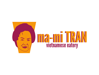 ma-mi TRAN vietnamese eatery logo design by Republik