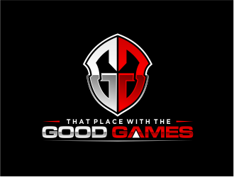 That Place With The Good Games logo design by evdesign