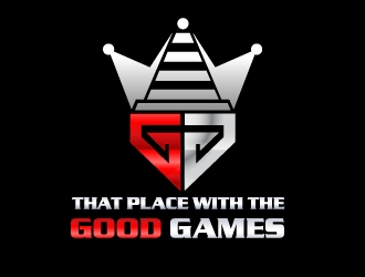 That Place With The Good Games logo design by harshikagraphics