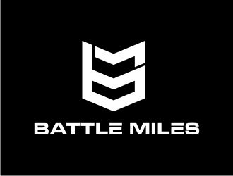 BATTLE MILES logo design by dewipadi