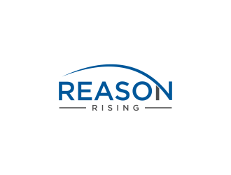 REASON RISING logo design by L E V A R