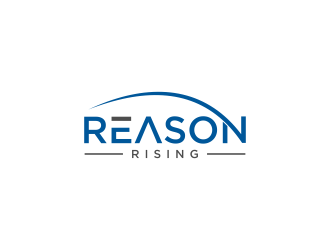 REASON RISING logo design by L E V A R