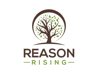 REASON RISING logo design by RIANW