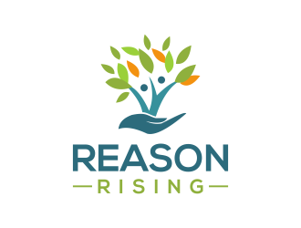 REASON RISING logo design by RIANW