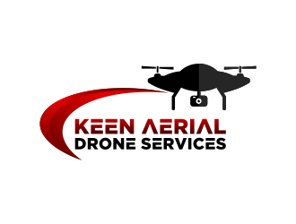 Keen Aerial Drone Services logo design by BlessedArt