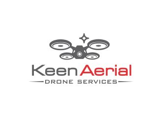 Keen Aerial Drone Services logo design by YONK