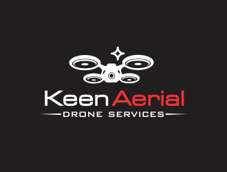 Keen Aerial Drone Services logo design by YONK