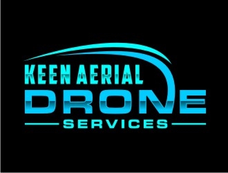 Keen Aerial Drone Services logo design by bricton