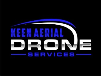 Keen Aerial Drone Services logo design by bricton