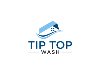 Tip Top Wash logo design by RatuCempaka