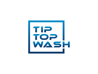 Tip Top Wash logo design by BlessedArt