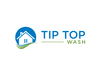 Tip Top Wash logo design by RatuCempaka