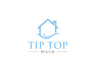 Tip Top Wash logo design by RatuCempaka