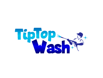 Tip Top Wash logo design by Roco_FM