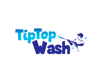 Tip Top Wash logo design by Roco_FM