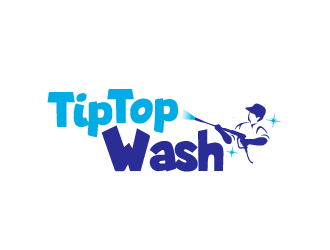Tip Top Wash logo design by Roco_FM