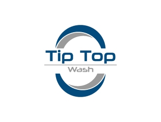 Tip Top Wash logo design by wongndeso