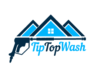 Tip Top Wash logo design by Roco_FM