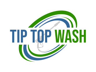 Tip Top Wash logo design by cintoko