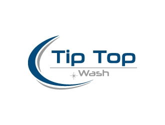 Tip Top Wash logo design by wongndeso