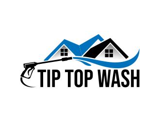Tip Top Wash logo design by cintoko