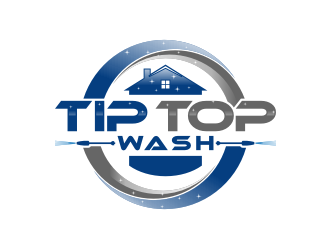 Tip Top Wash logo design by Landung
