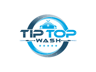 Tip Top Wash logo design by Landung