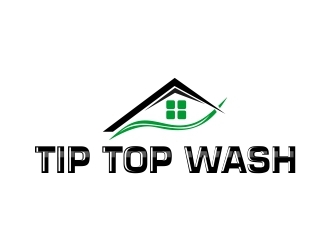 Tip Top Wash logo design by mckris