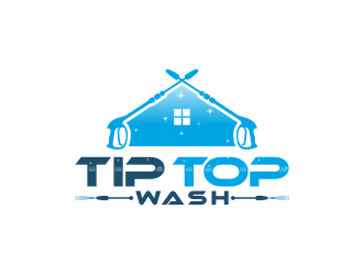 Tip Top Wash logo design by Landung