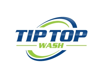Tip Top Wash logo design by labo