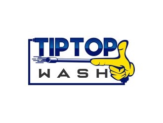 Tip Top Wash logo design by Bl_lue