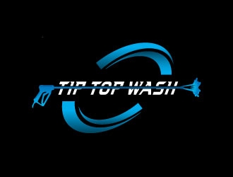 Tip Top Wash logo design by AYATA