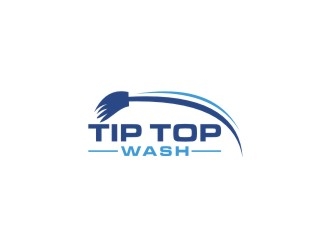 Tip Top Wash logo design by bricton