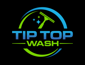 Tip Top Wash logo design by ingepro