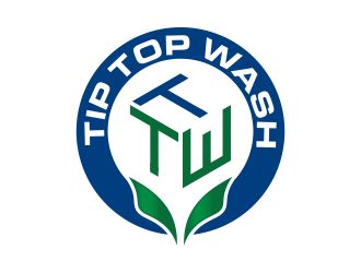 Tip Top Wash logo design by ingepro