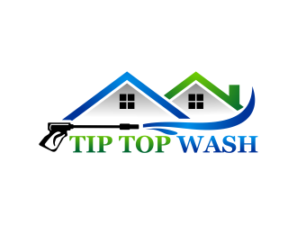 Tip Top Wash logo design by cintoko