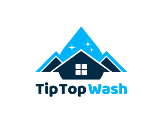Tip Top Wash logo design by Roco_FM