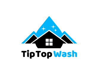 Tip Top Wash logo design by Roco_FM