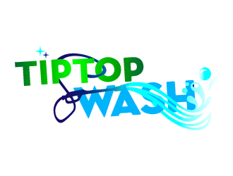 Tip Top Wash logo design by Roco_FM