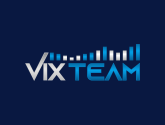 VIX TEAM logo design by ammad