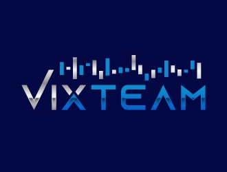 VIX TEAM logo design by akilis13