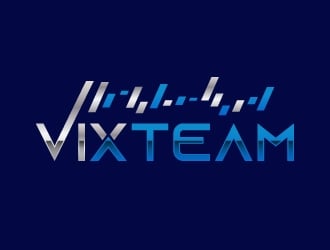 VIX TEAM logo design by akilis13