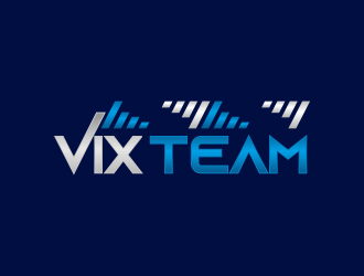 VIX TEAM logo design by ammad
