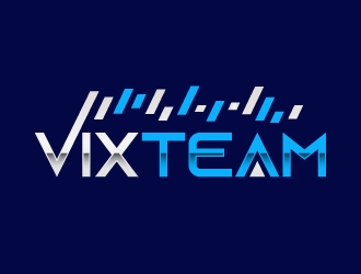 VIX TEAM logo design by akilis13