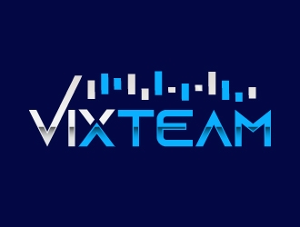VIX TEAM logo design by akilis13