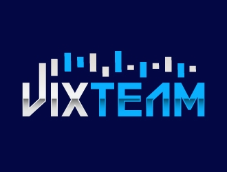 VIX TEAM logo design by akilis13