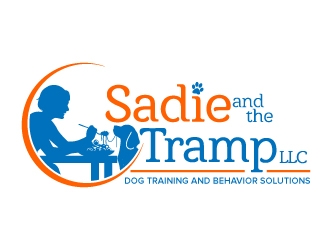 Sadie and the Tramp LLC, dog training and behavior solutions  logo design by jaize