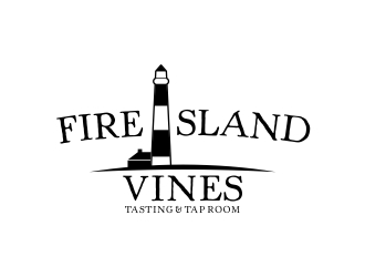 FIRE ISLAND VINES & TASTING ROOM logo design by dibyo