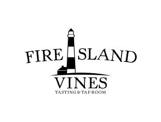 FIRE ISLAND VINES & TASTING ROOM logo design by dibyo
